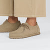 UTTI LACE SUEDE LEATHER | GRAY TAUPE BIRKENSTOCK