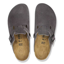 Load image into Gallery viewer, BOSTON SUEDE LEATHER | CHARCAOL ( NARROW) BIRKENSTOCK