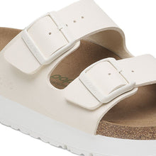 Load image into Gallery viewer, ARIZONA PAP FLEX PLATFORM BIRKO FLOR | EGGSHELL BIRKENSTOCK