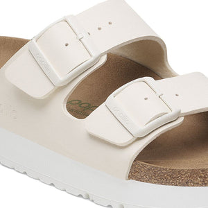 ARIZONA PAP FLEX PLATFORM BIRKO FLOR | EGGSHELL BIRKENSTOCK
