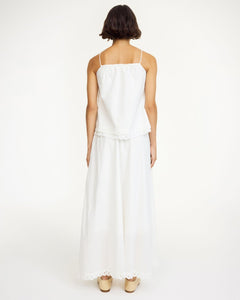 PHEOBES SKIRT | SOFT WHITE BY MALENE BIRGER