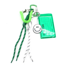 Load image into Gallery viewer, Bag Charm - SMILEY CARD: Orange Vimoda