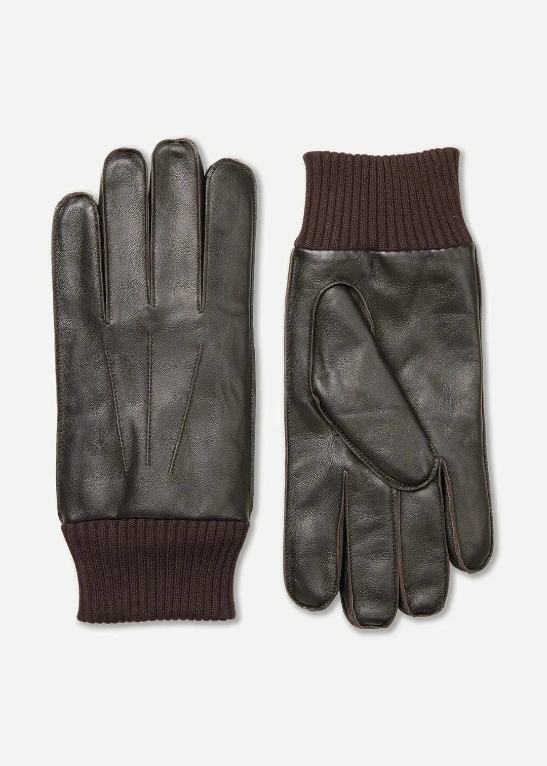 HACKNEY GLOVES | DARK BROWN SAMSOE SAMSOE