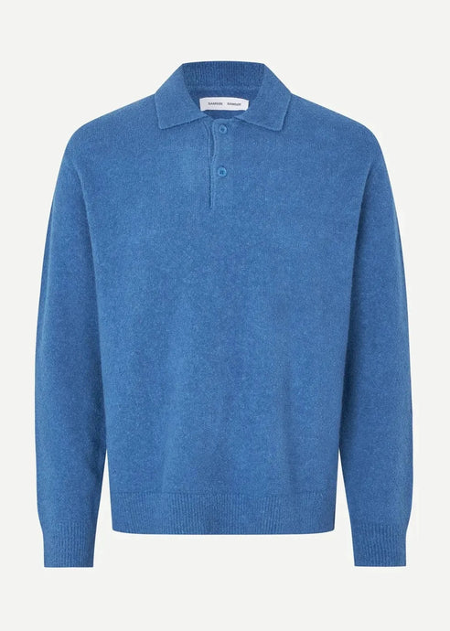 SANINO POLO | BRIGHT COBALT SAMSOE SAMSOE