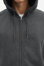 Load image into Gallery viewer, SAPIGMENT ZIP HOODIE 14485 | BLACK SAMSOE SAMSOE