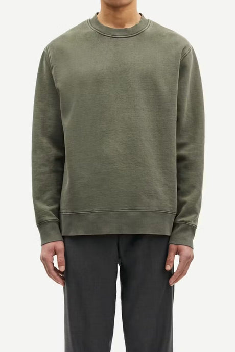 PIGMENT CREW NECK | FOREST NIGHT SAMSOE SAMSOE