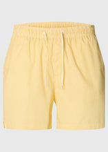 Load image into Gallery viewer, SLHCOOPER-SEERSUCKER SWIMSHORTS | SPECTRA YELLOW W EGRET SELECTED MEN