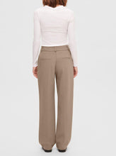 Load image into Gallery viewer, SLFRITA MW WIDE PANT | CAMEL SELECTED