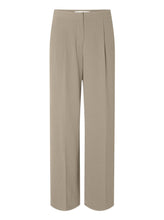 Load image into Gallery viewer, SLFTINNI MW WIDE PANT | GREIGE SELECTED