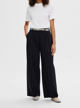 Load image into Gallery viewer, SLFMERLA HW EXTRA WIDE PANT  | DARK SAPPHIRE SELECTED