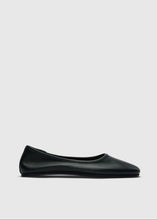 Load image into Gallery viewer, SLFELIA LEATHER BALLERINA | BLACK SELECTED