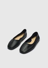 Load image into Gallery viewer, SLFELIA LEATHER BALLERINA | BLACK SELECTED