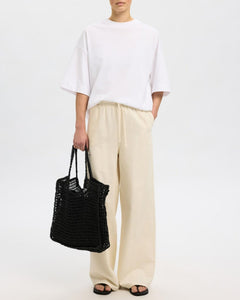 SLFJOLU TOTE BAG BLACK SELECTED