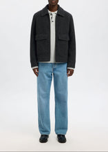 Load image into Gallery viewer, SLHJAKOB WOOL BLEND JACKET | GREY MELANGE SELECTED