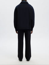 Load image into Gallery viewer, SLHRELAXARON LS HALF ZIP SWEAT  |  SKY CAPTAIN SELECTED MEN