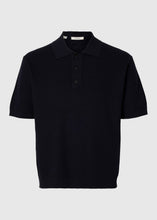 Load image into Gallery viewer, SLHDANE SS KNIT RELAXED POLO | SKY CAPTAIN SELECTED MEN