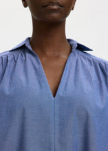 Load image into Gallery viewer, SLFKIRA TALIA OVERSIZE 3/4 DRESS | DARK BLUE SELECTED
