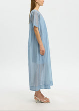 Load image into Gallery viewer, SLFIRIS REGULAR ANKLE DRESS  | DUSTY BLUE 34 SELECTED