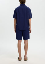 Load image into Gallery viewer, SLHRLXSTUART SEERSUCKER SS SHIRT | OCEAN CAVERN SELECTED MEN