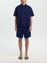 Load image into Gallery viewer, SLHREGSTUART SEERSUCKER SHORTS | OCEAN CAVERN SELECTED MEN