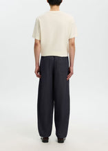 Load image into Gallery viewer, SLH-BARREL HARVEY WILL LINEN BLEND PANT | DARK NAVY WON HUNDRED