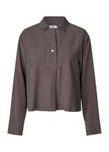 Load image into Gallery viewer, ELIO-M, CASSI, TOP/T-SHIRT | CHOCOLATE BROWN MBYM