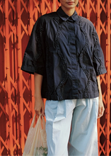 Load image into Gallery viewer, TAYLOR SHIRT | NAVY OUR SISTER