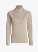 Load image into Gallery viewer, ALWAYS WARM HALF-ZIP BASE LAYER TOP | TAUPE MARL