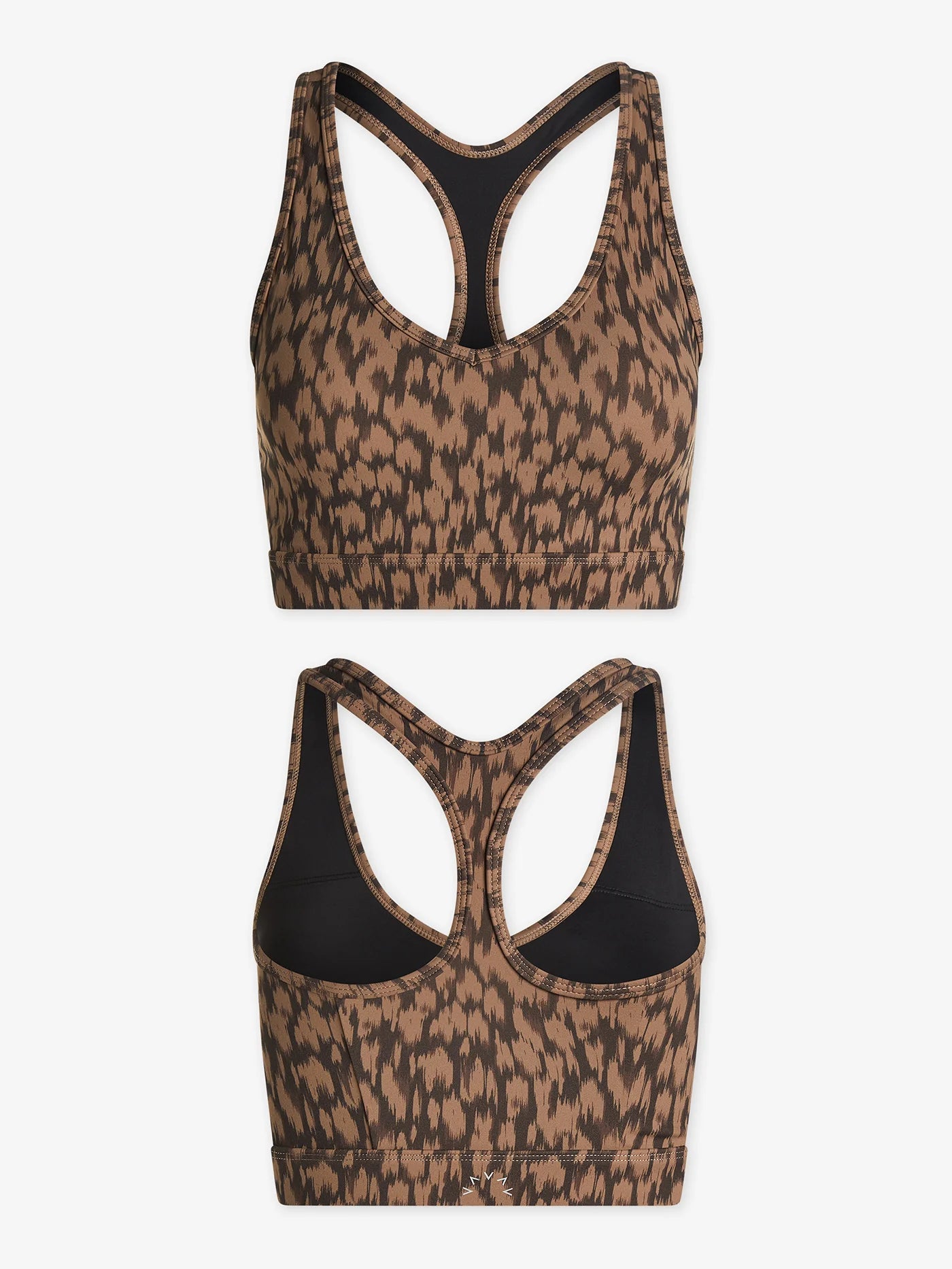 FORM PARK BRA | COCOA ETCHED ANIMAL