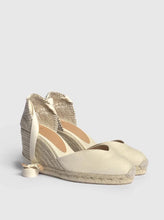 Load image into Gallery viewer, CHIARA ESPADRILLE WEDGE | IVORY
