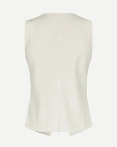 SARUMA VEST | WHITE SAMSOE SAMSOE