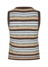 Load image into Gallery viewer, FLAVIN-M FRIDAY STRIPE KNIT | FRIDAY MULTI STRIPE BROWN MBYM