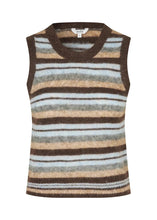 Load image into Gallery viewer, FLAVIN-M FRIDAY STRIPE KNIT | FRIDAY MULTI STRIPE BROWN MBYM