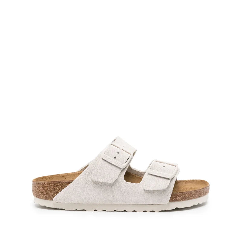 ARIZONA SUEDE LEATHER | ANTIQUE WHITE BIRKENSTOCK