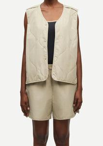 SAYUNA VEST | WHITE PEPPER SAMSOE SAMSOE