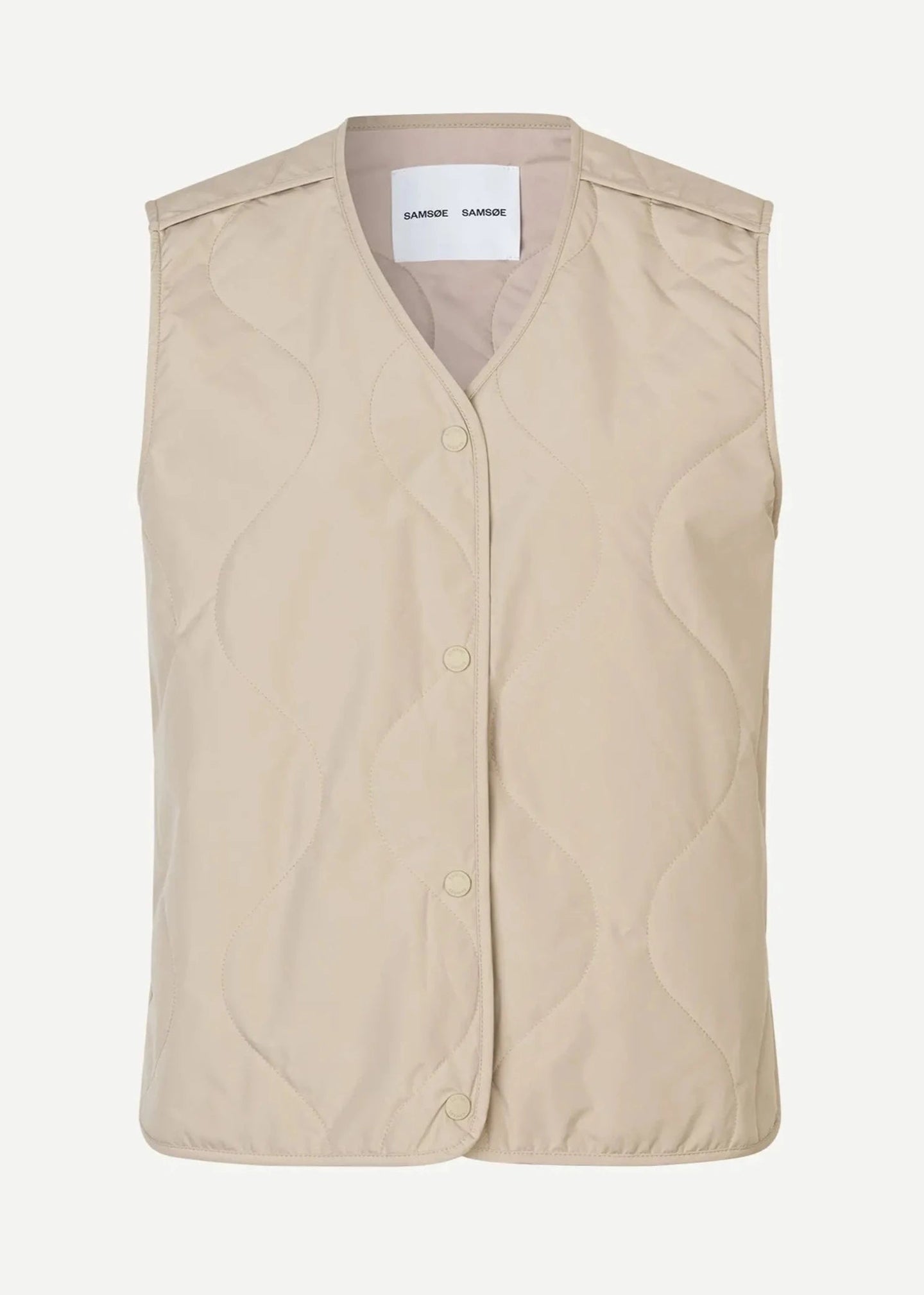 SAYUNA VEST | WHITE PEPPER SAMSOE SAMSOE
