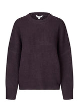 Load image into Gallery viewer, GILLIAN SHYLA KNIT | DARK DEEP PURPLE MBYM