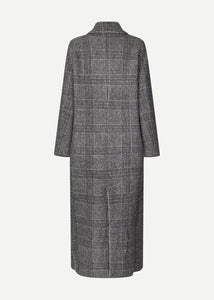SAJILLA COAT | GREY CH SAMSOE SAMSOE