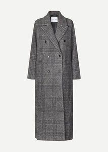SAJILLA COAT | GREY CH SAMSOE SAMSOE