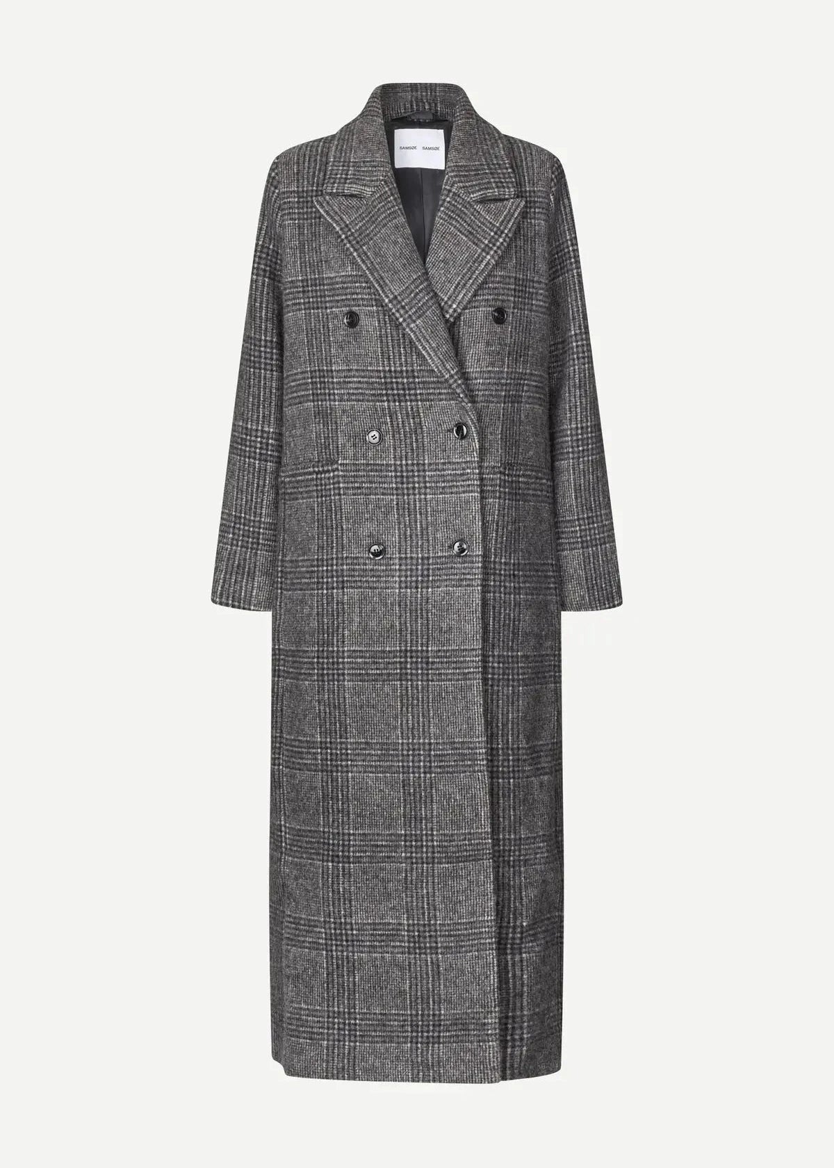 SAJILLA COAT | GREY CH SAMSOE SAMSOE