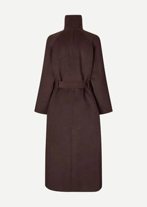 SAHANNE COAT | BLACK COFFEE SAMSOE SAMSOE