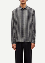 Load image into Gallery viewer, ARYAN X SHIRT | BLACK OYSTER SAMSOE SAMSOE