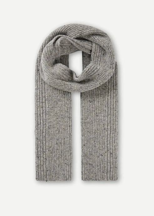 SANATANIEL SCARF GREY MEL SAMSOE SAMSOE