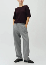 Load image into Gallery viewer, CARLA FRILL CHAGALL KNIT | DEEP PURPLE MBYM