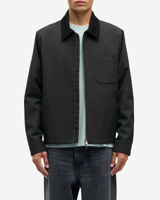 SAROBIN P JACKET | BLACK SAMSOE SAMSOE