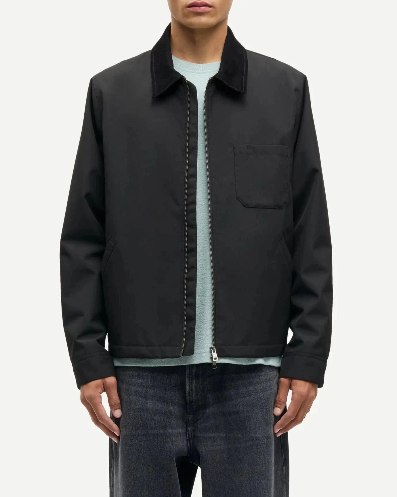 SAROBIN P JACKET | BLACK SAMSOE SAMSOE