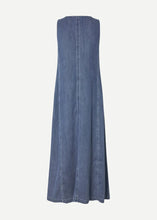 Load image into Gallery viewer, SASKYLAR DRESS |  MEDIUM DENIM BLUE SAMSOE SAMSOE