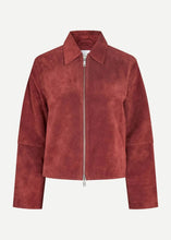 Load image into Gallery viewer, SALYLO SUEDE JACKET | FIRED BRICK SAMSOE SAMSOE