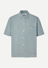 Load image into Gallery viewer, SAAYO O SHIRT | LIGHT DENIM SAMSOE SAMSOE