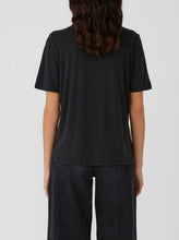 Load image into Gallery viewer, OBJANNIE RIB S/S TOP NOOS | BLACK OBJECT